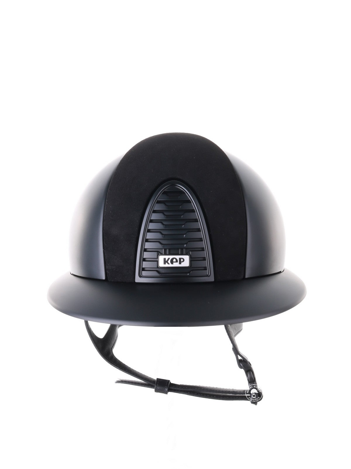 Casque Kep Italia Cromo 2.0 Textile Polo Noir Suede Insert