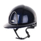 Kep Italia Paardrijhelm Cromo 2.0 Polish Polo Klep Blauw Swarovski Frame