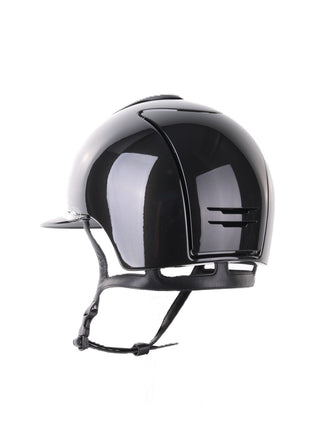 Kep Italia Paardrijhelm Cromo 2.0 Shine Polo Klep Zwart RAW Frame
