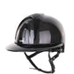 Kep Italia Paardrijhelm E-Light Carbon Polo Klep Zwart