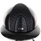 Kep Italia Paardrijhelm Cromo 2.0 Shine Polo Klep Zwart RAW Frame Milano insert