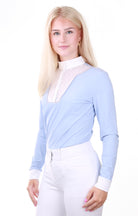 Vestrum wedstrijdshirt lange mouwen dames Trichiana Lichtblauw