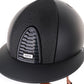 Kep Italia Paardrijhelm Cromo 2.0 Matt Polo Klep Zwart Luminor Insert Beige Kinband