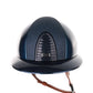 Kep Italia Paardrijhelm Cromo 2.0 Shine Polo Klep Blauw RAW Frame Luminor Blue Insert Beige Kinband