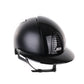 Kep Italia Paardrijhelm Cromo 2.0 Textile Polo Klep Zwart Polish Inserts