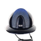 Kep Italia Paardrijhelm Cromo 2.0 Polish Polo Klep Blauw Galassia Light Blue Insert