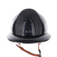 Kep Italia Paardrijhelm Cromo 2.0 Shine Polo Klep Zwart RAW Frame Luminor Insert Beige Kinband