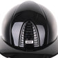 Kep Italia Paardrijhelm Cromo 2.0 Textile Polo Klep Zwart Polish Inserts