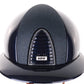 Kep Italia Paardrijhelm Cromo 2.0 Polish Polo Klep Blauw Swarovski Frame Beige Kinband