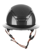 Kask Star Lady 2.0 Pure Shine Chrome Light Brown Chinstrap Zwart