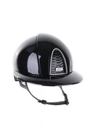 Kep Italia Paardrijhelm Cromo 2.0 Polish Polo Klep Zwart Swarovski Frame