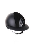 Kep Italia Paardrijhelm Cromo 2.0 Matt Polo Klep Zwart Suede Insert