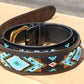 Riem met kraaltjes Mwimbi Turquoise