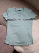 Vestrum t-shirt korte mouwen dames Punta Ala Frosty Green