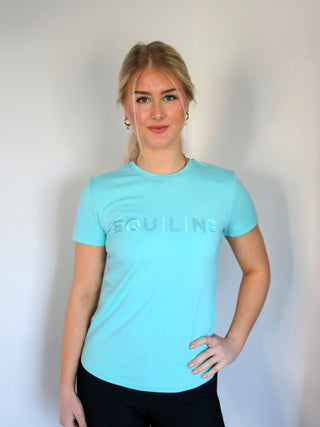 Equiline T-shirt dames Gelig Tibetan Stone