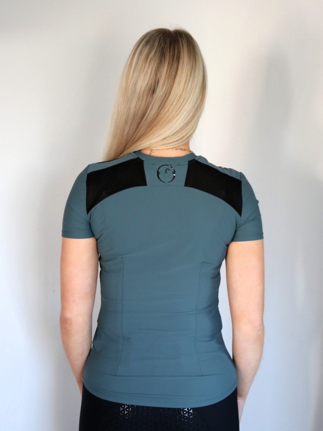 Vestrum Trainingtop korte mouwen dames Diamante Slate Green