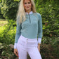 Animo wedstrijdshirt lange mouwen dames Bowling Azzurro