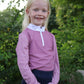 RG wedstrijdshirt Jacquard lange mouw meisjes Roze