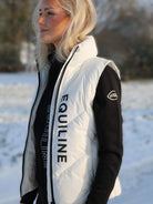Equiline Gewatteerde Bodywarmer Dames Cilet Wit