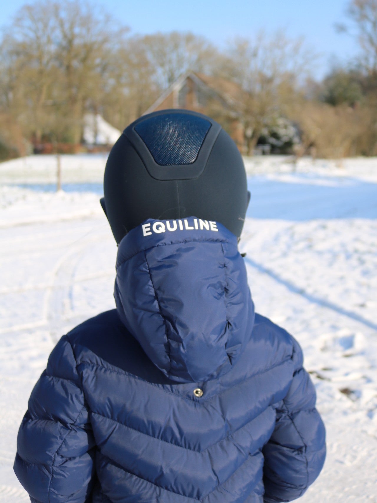 Equiline Gewatteerde Jas unisex Cino Navy
