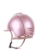 Kep Italia Paardrijhelm Cromo 2.0 Diamond Polo Klep Roze Swarovski Frame