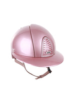 Kep Italia Paardrijhelm Cromo 2.0 Diamond Polo Klep Roze Swarovski Frame