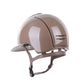 Kep Italia Paardrijhelm Cromo 2.0 Diamond Polo Klep Taupe Mirror Black Insert