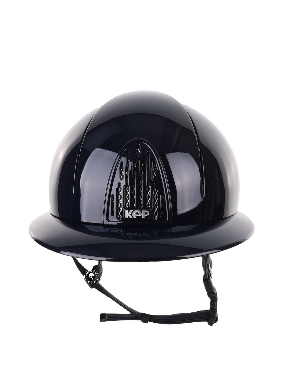 Kep Italia Paardrijhelm Smart Polish Polo Klep Blauw