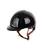 Kep Italia Paardrijhelm Smart Polish Zwart Beige Kinband