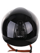 Kep Italia Paardrijhelm Smart Polish Zwart Beige Kinband