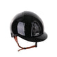 Kep Italia Paardrijhelm Smart Polish Zwart Beige Kinband