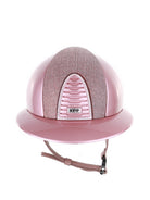 Kep Italia Paardrijhelm Cromo 2.0 Diamond Polo Klep Roze Swarovski Frame Galassia Pink Insert