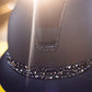 Samshield 2.0 Casque d'équitation Miss Shield Shadowmatt Black Matt 300 cristaux Glacier Noir