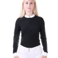 Samshield Wedstrijdshirt Lange Mouwen Dames Louisella Zwart