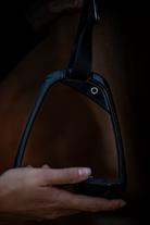 Flex-On Iron-S veiligheidsstijgbeugels zwart ultra grip