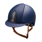 Kep Italia Paardrijhelm Cromo 2.0 Matt Blauw Beige Kinband