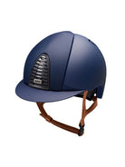 Kep Italia Paardrijhelm Cromo 2.0 Matt Blauw Beige Kinband