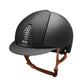 Kep Italia Paardrijhelm Cromo 2.0 Matt Zwart Beige Kinband