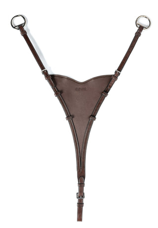 TRUST Milano fourchette martingale fermée Soft BIB boucles argentées Marron