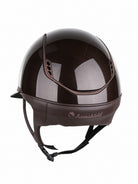 Samshield 2.0 Paardrijhelm Miss Shield Shadowglossy Darkline Bruin