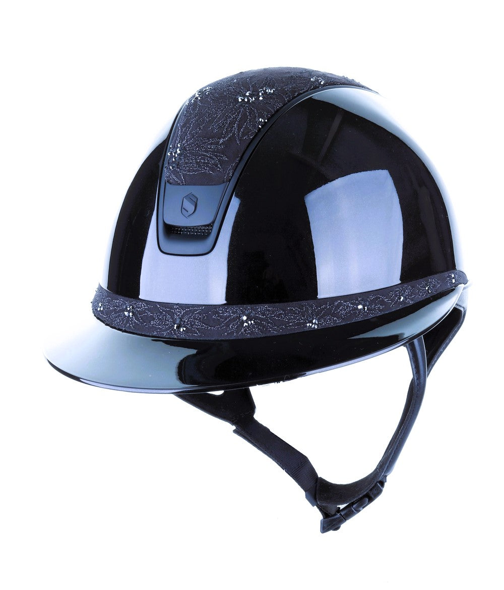 Samshield 2.0 Paardrijhelm Miss Shield Shadowglossy Spring Flower Navy