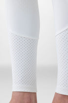 Equiline paardrijlegging unisex junior full grip Gingef Wit