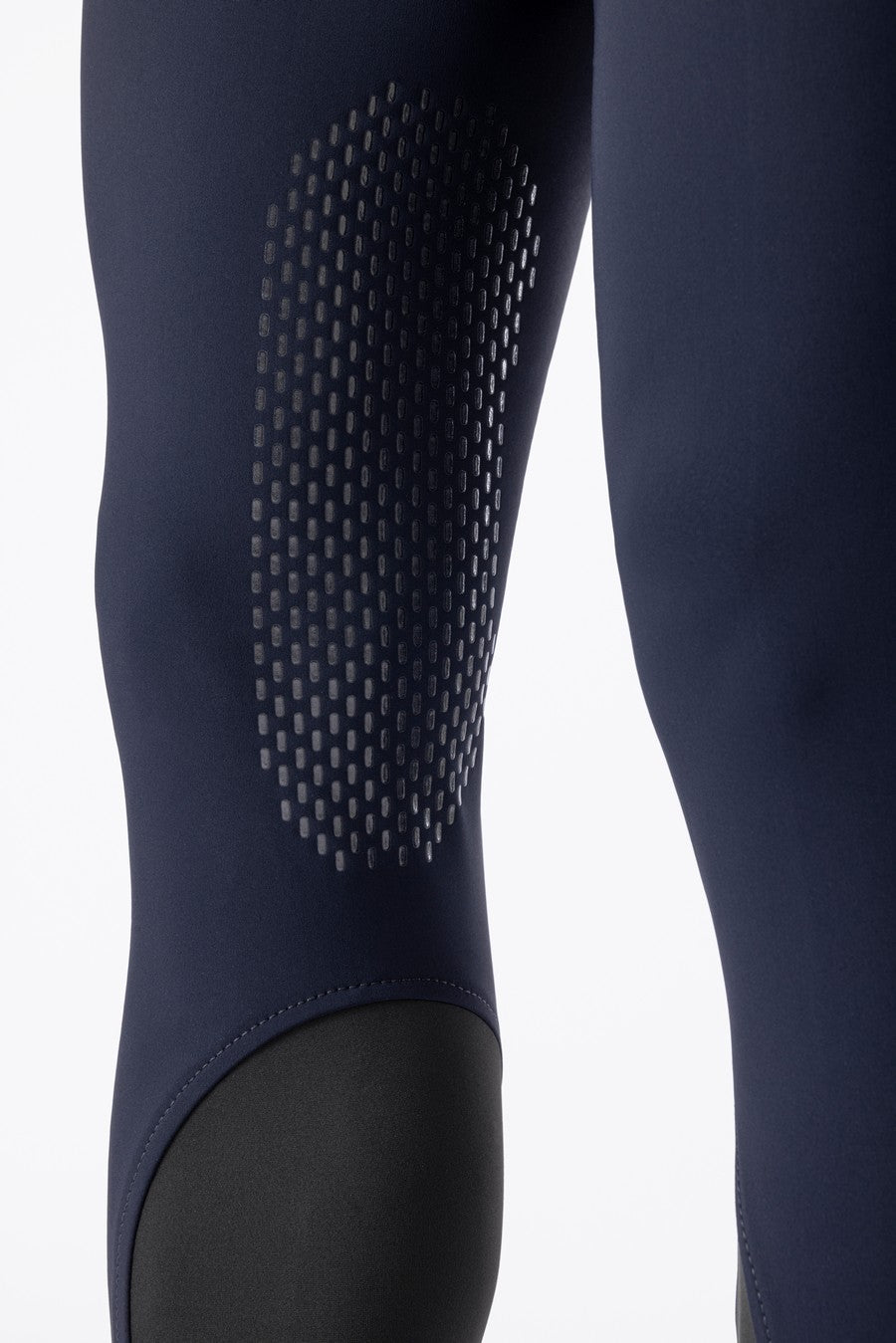 Equiline rijbroek heren knie grip Albertk blauw