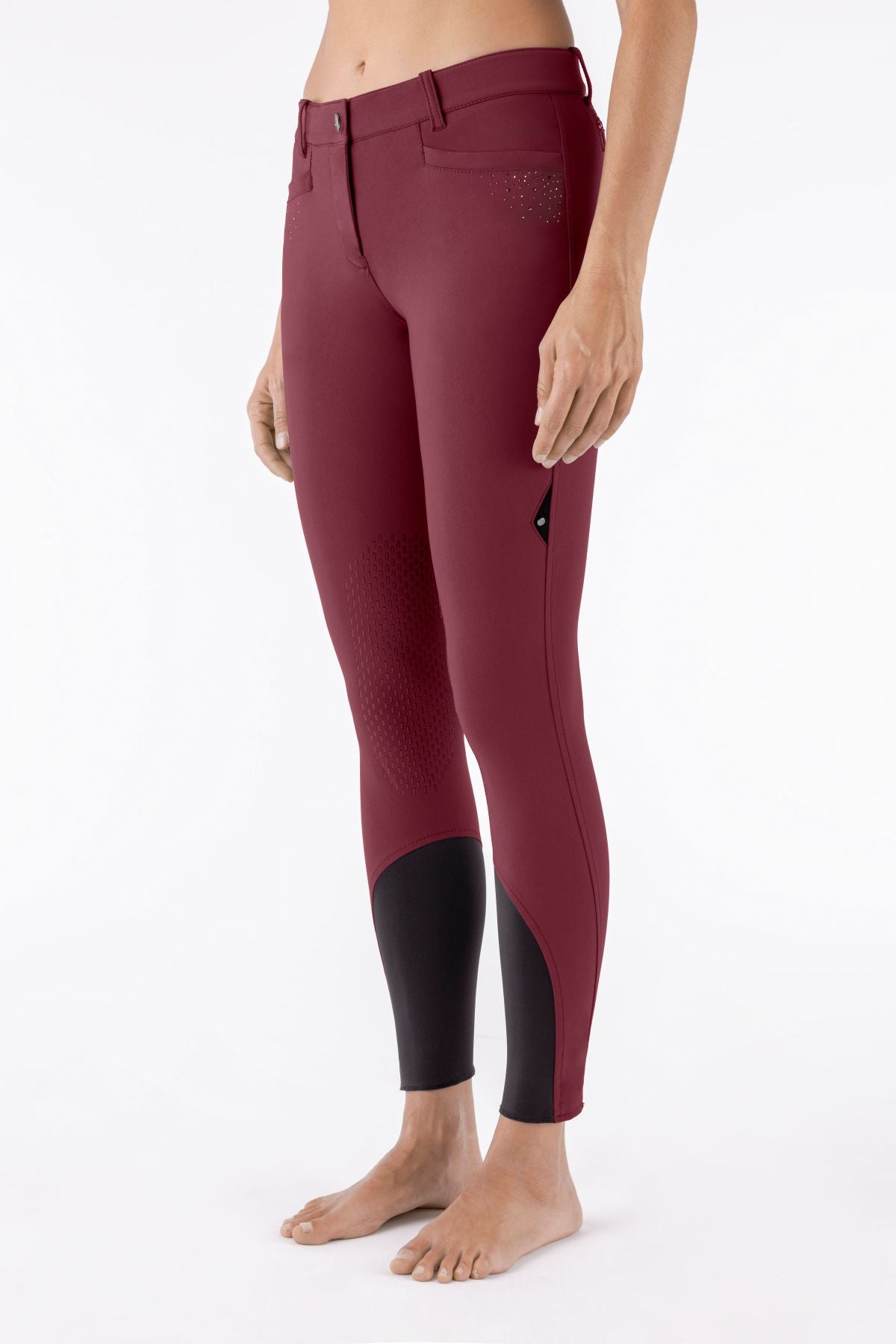 Equiline rijbroek dames knie grip Eqash Strass