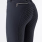 Equiline rijbroek dames full seat X-Grip Cedar blauw