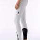 Equiline rijbroek dames knie grip Ash wit