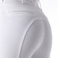 Equiline rijbroek dames full grip hoge band Arlette wit