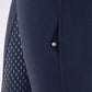 Equiline rijbroek dames full grip hoge band Arlette navy