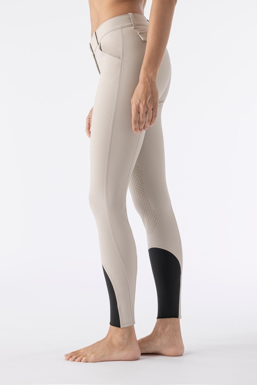 Equiline rijbroek dames knie grip Bice beige