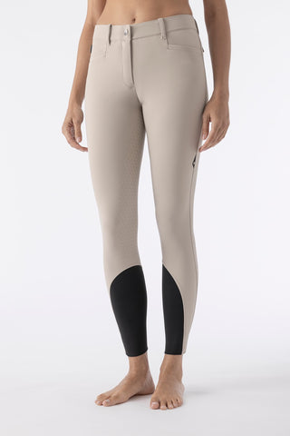 Equiline rijbroek dames full grip Ceriek beige